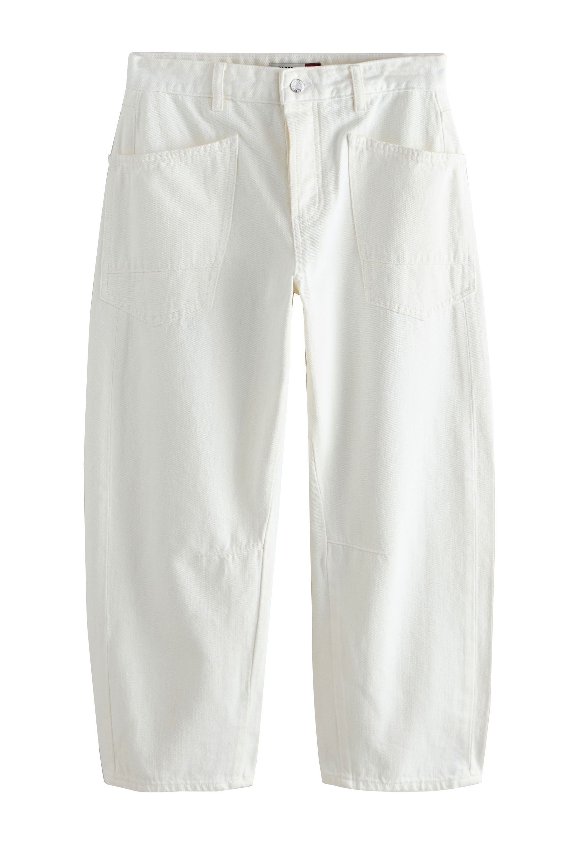 Weite Jeans Barrel-Jeans mit zwei Taschen