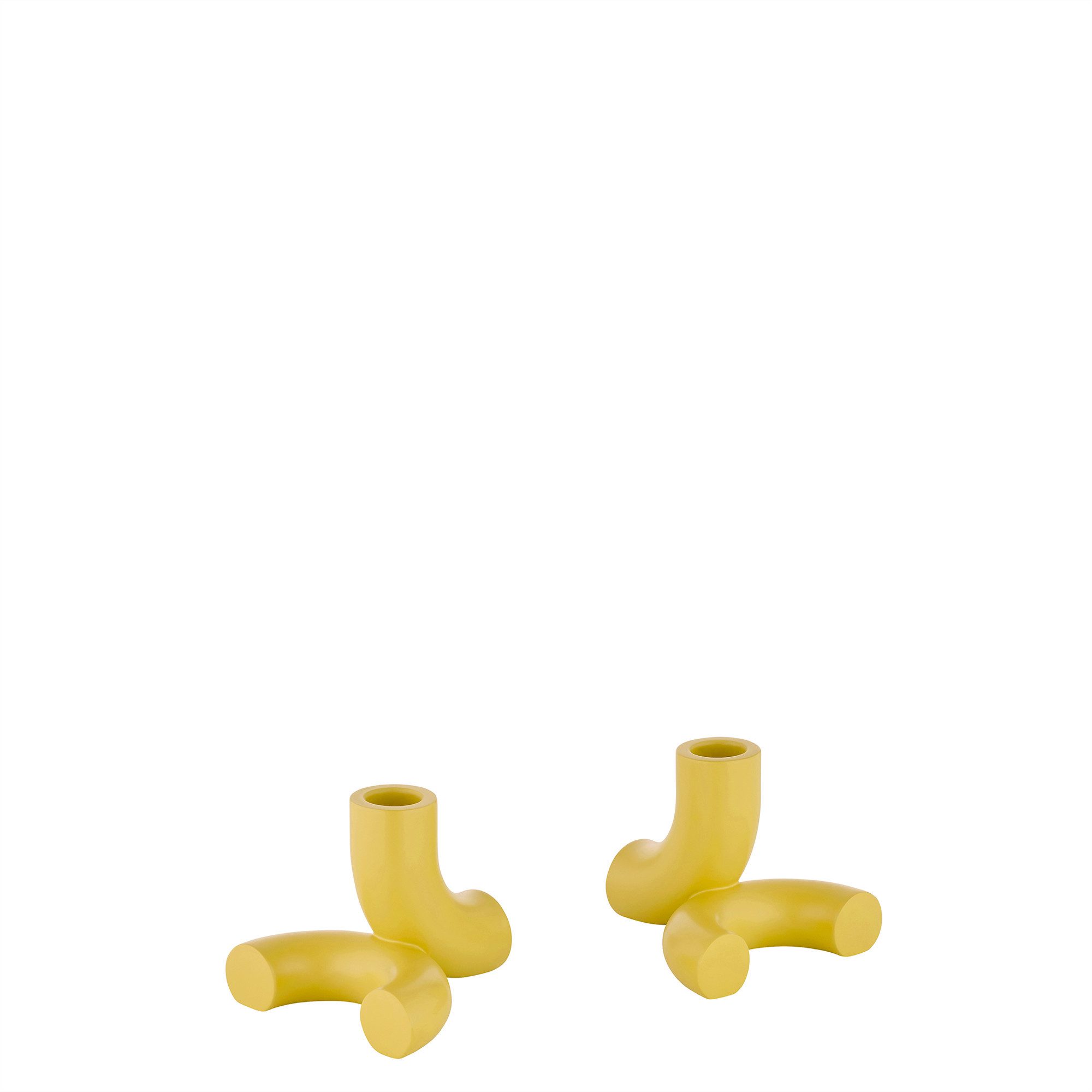 blomus Kerzenhalter -DOODLE- 2erSet Kerzenständer, Teelichthalter: Modernes Design (2erSet, 2 St., 2x Kerzenhalter), 2erSet, Skulpturale Form aus Polyresin, Vielseitig & dekorativ