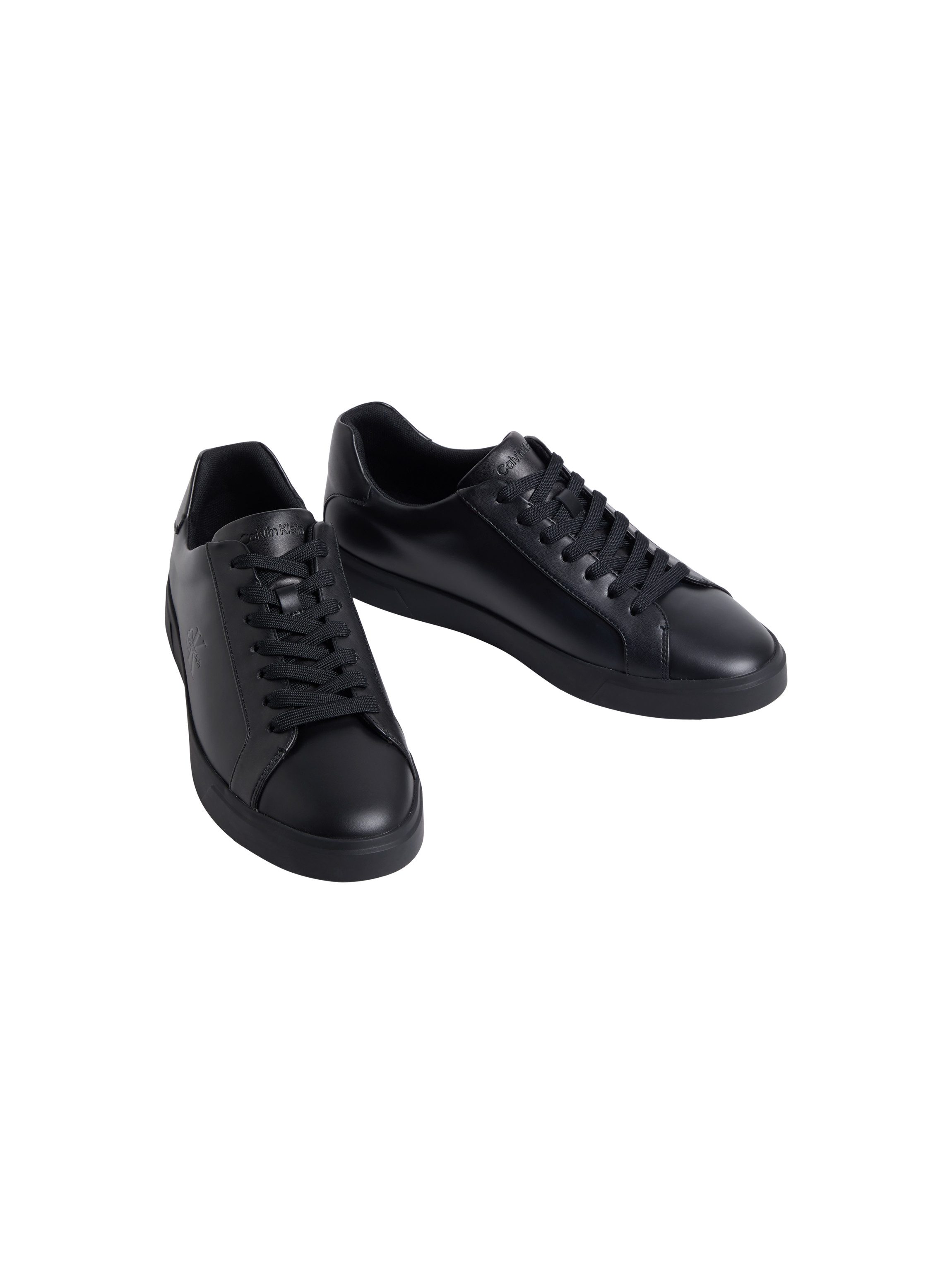Calvin Klein LOW PROF CUPSOLE LTH Sneaker Freizeitschuh, Halbschuh, Schnürer mit CK-Label