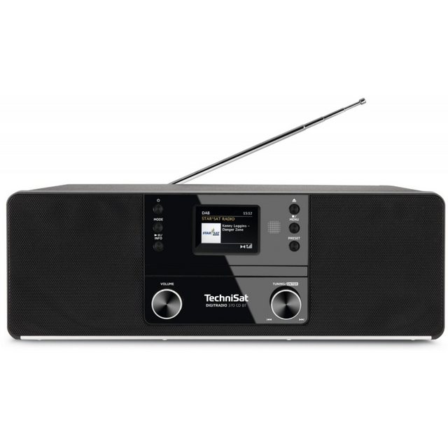 TechniSat DigitRadio 370 CD BT CD Radio System schwarz Digitalradio (DAB)  - Onlineshop OTTO