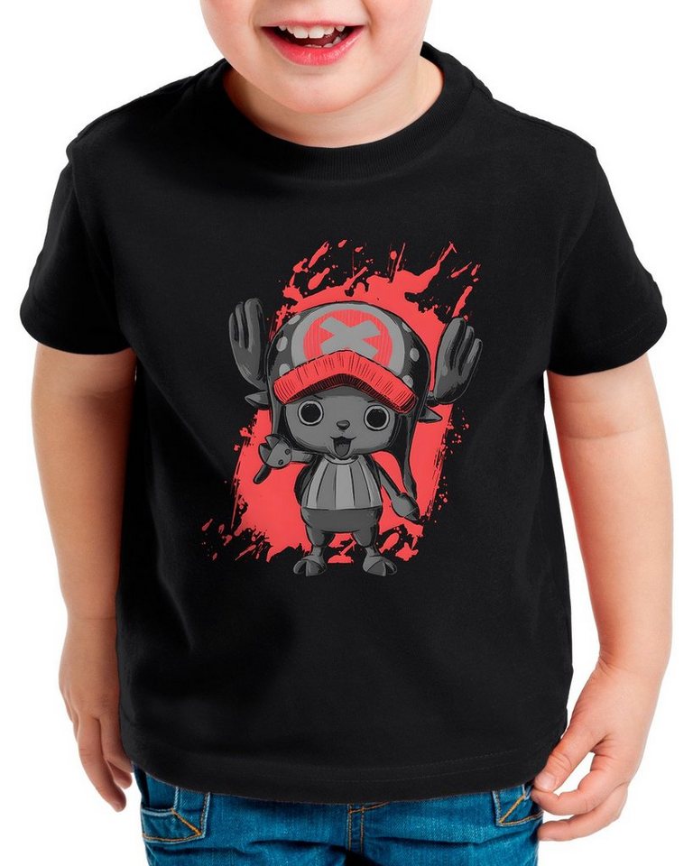 style3 T-Shirt Night Chopper one piece japan anime luffy manga monkey ruffy