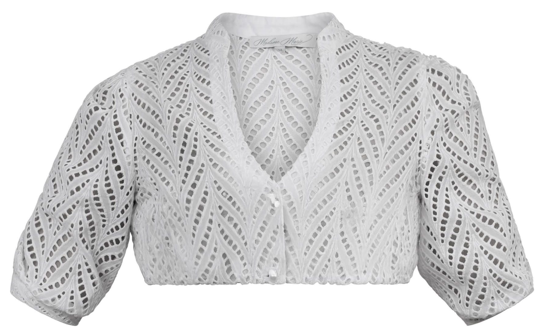 Madame Marie Dirndlbluse Dirndlbluse Norelin weiß