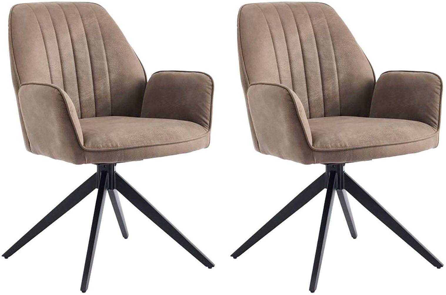 Home affaire Stuhl Pollenca (Set, 2 St), tolle Optik