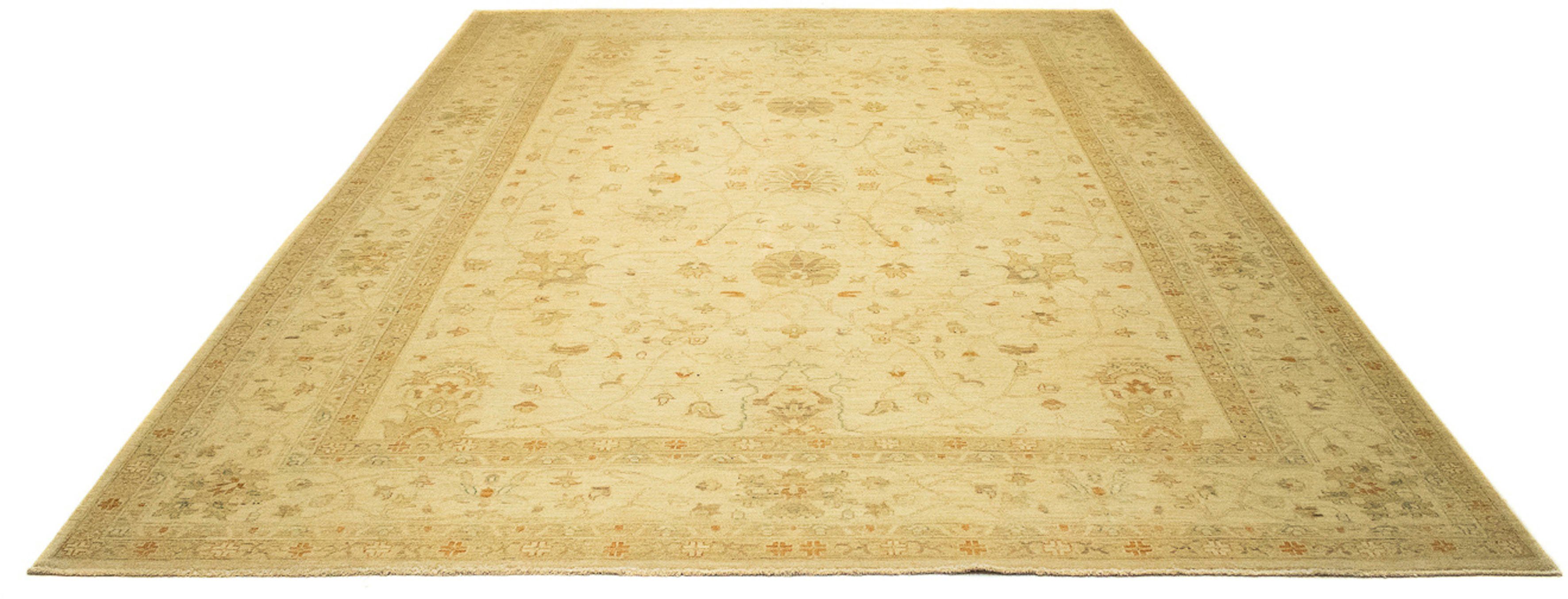 Orientteppich Ziegler - 349 x 274 cm - beige, morgenland, rechteckig, Höhe: 6 mm, Wohnzimmer, Handgeknüpft, Einzelstück mit Zertifikat