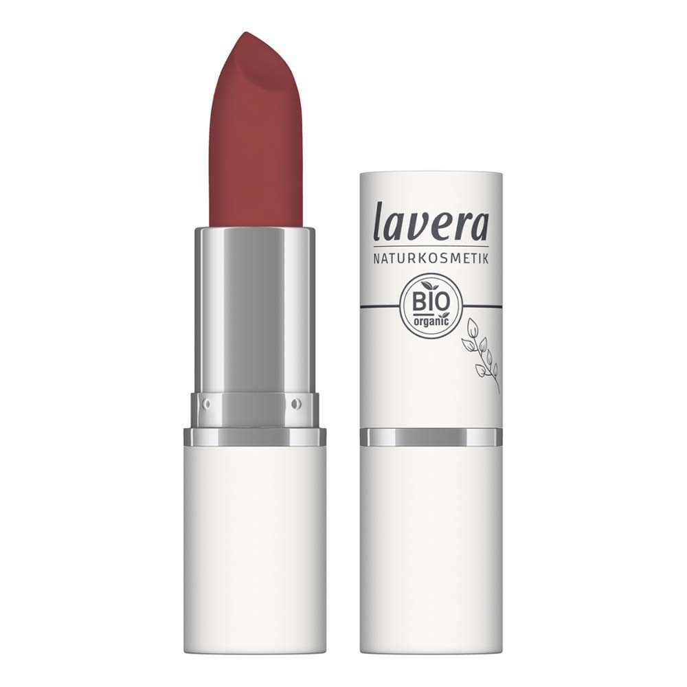 lavera Lippenstift Velvet Matt Lipstick - Vivid Red 04 4,5g