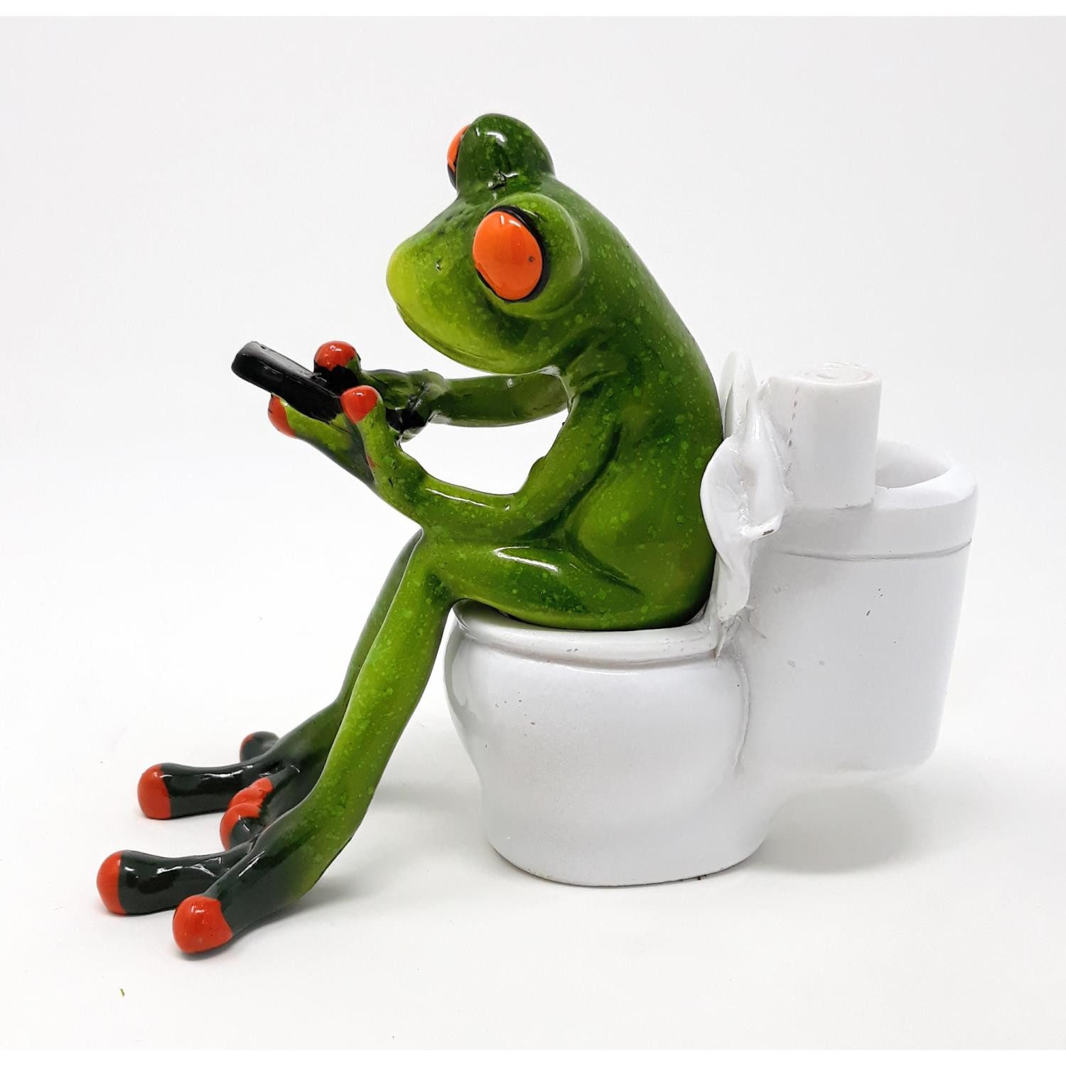 Dekofigur Froschhausen