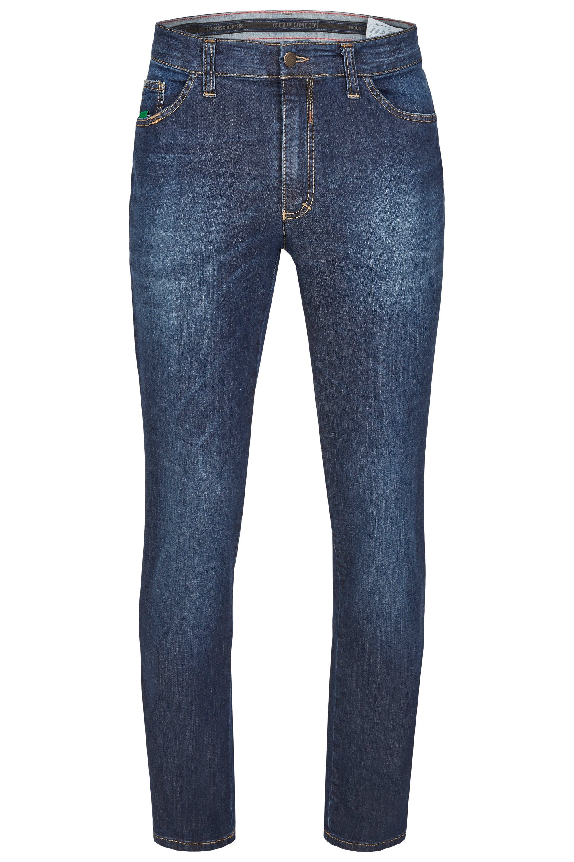 Club of Comfort Stoffhose blau