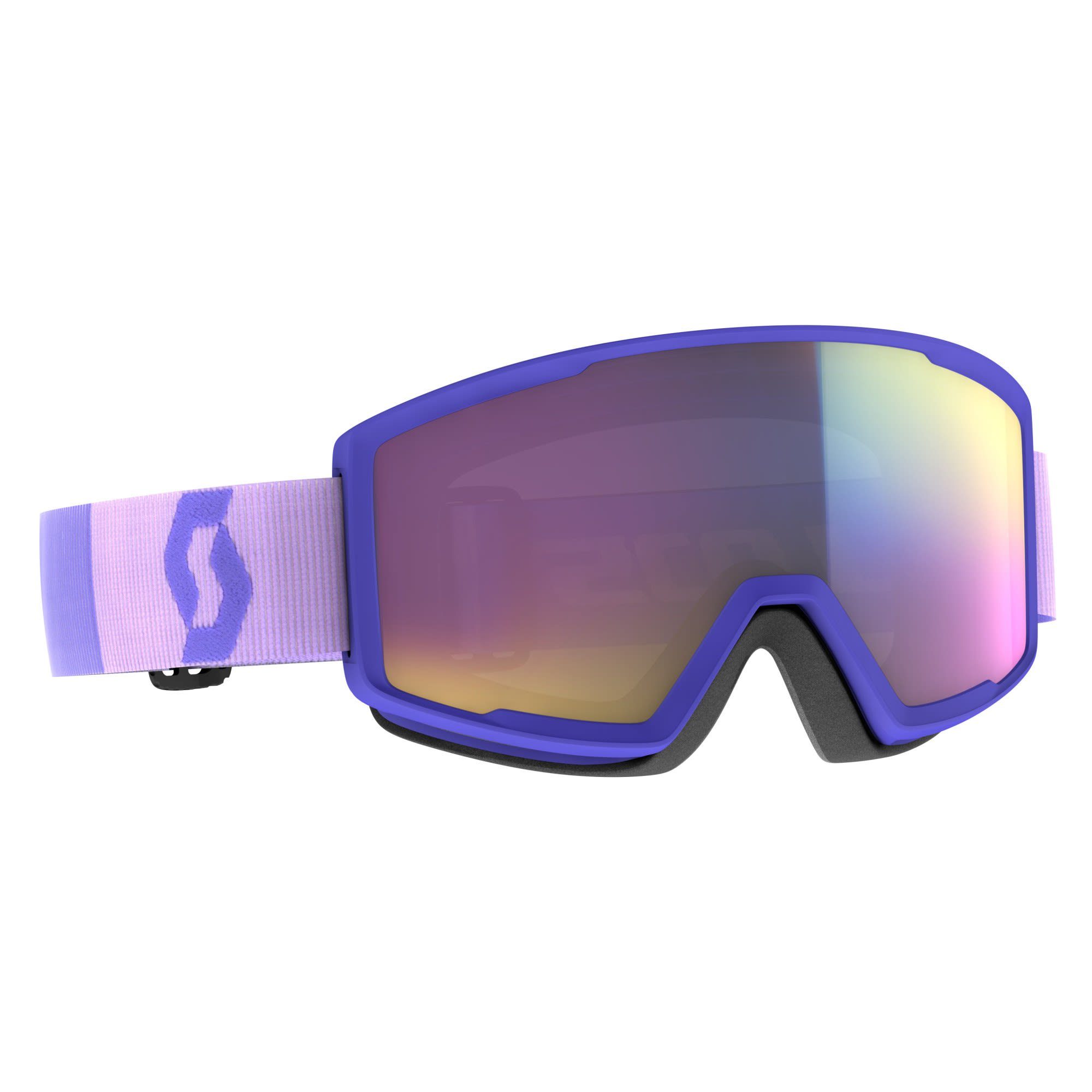 Scott Skibrille Scott Factor Pro Goggle Accessoires Lavender Purple - Enhancer Teal Chrome