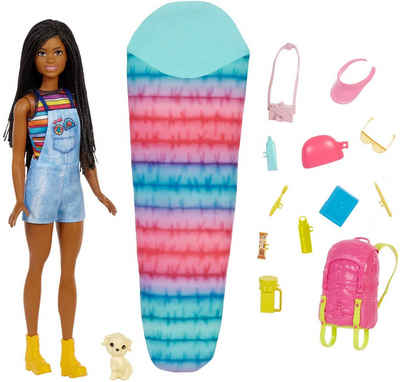 Barbie Anziehpuppe »It takes two Camping-Set inkl. Brooklyn Puppe, Hund & Zubehör«