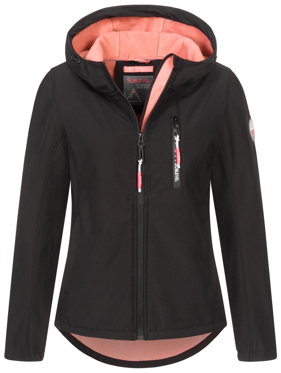 SUBLEVEL Softshelljacke Damen Frühlings Jacke Softshell günstig online kaufen