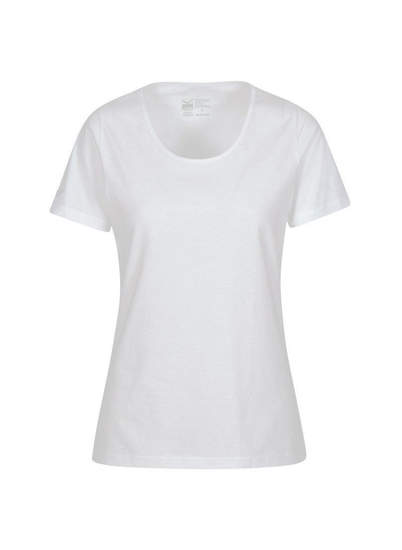 Trigema T-Shirt TRIGEMA Damen T Shirt aus Biobaumwolle (1-tlg)