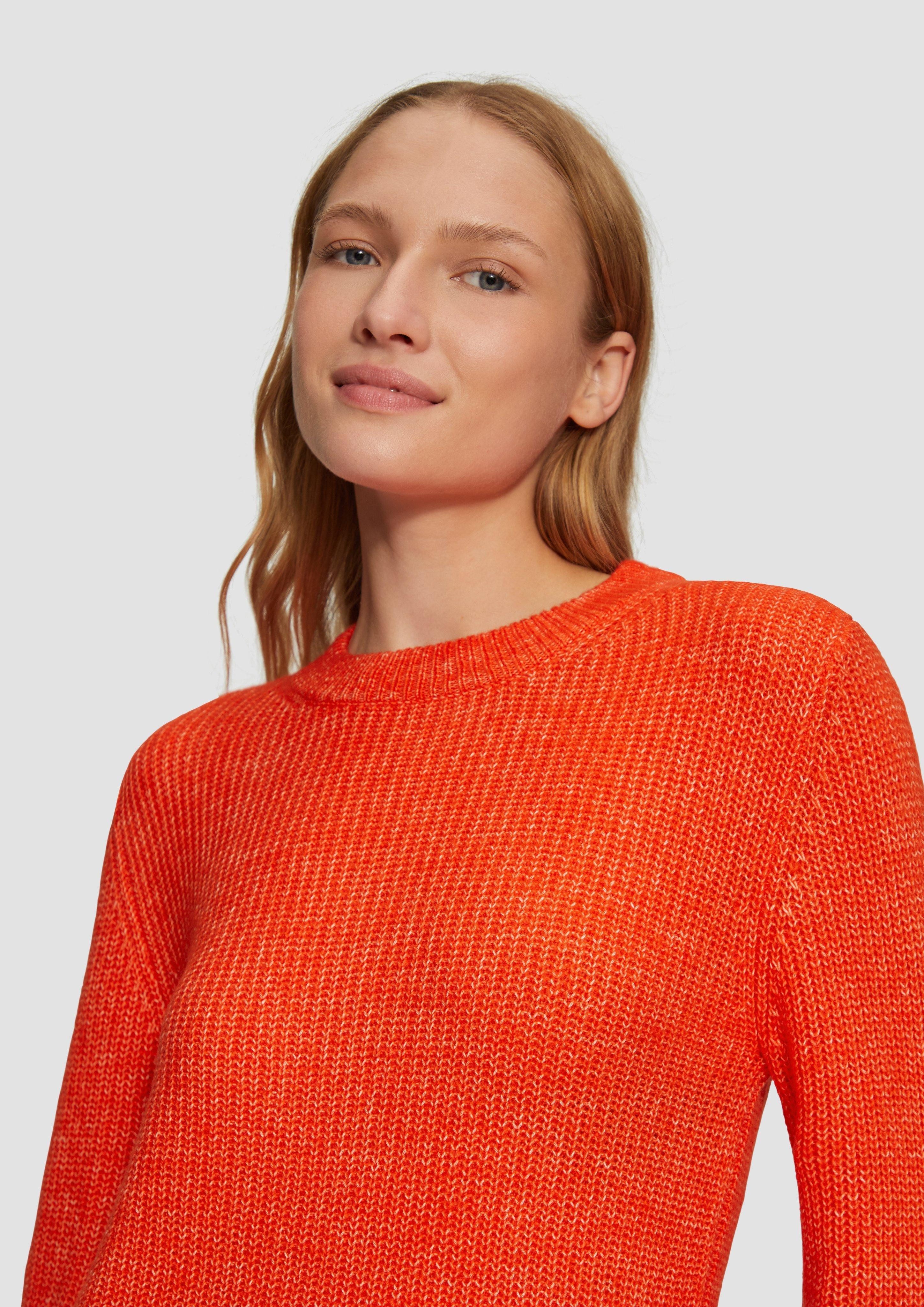 s.Oliver Strickpullover Strickpullover mit Rippdetail und günstig online kaufen