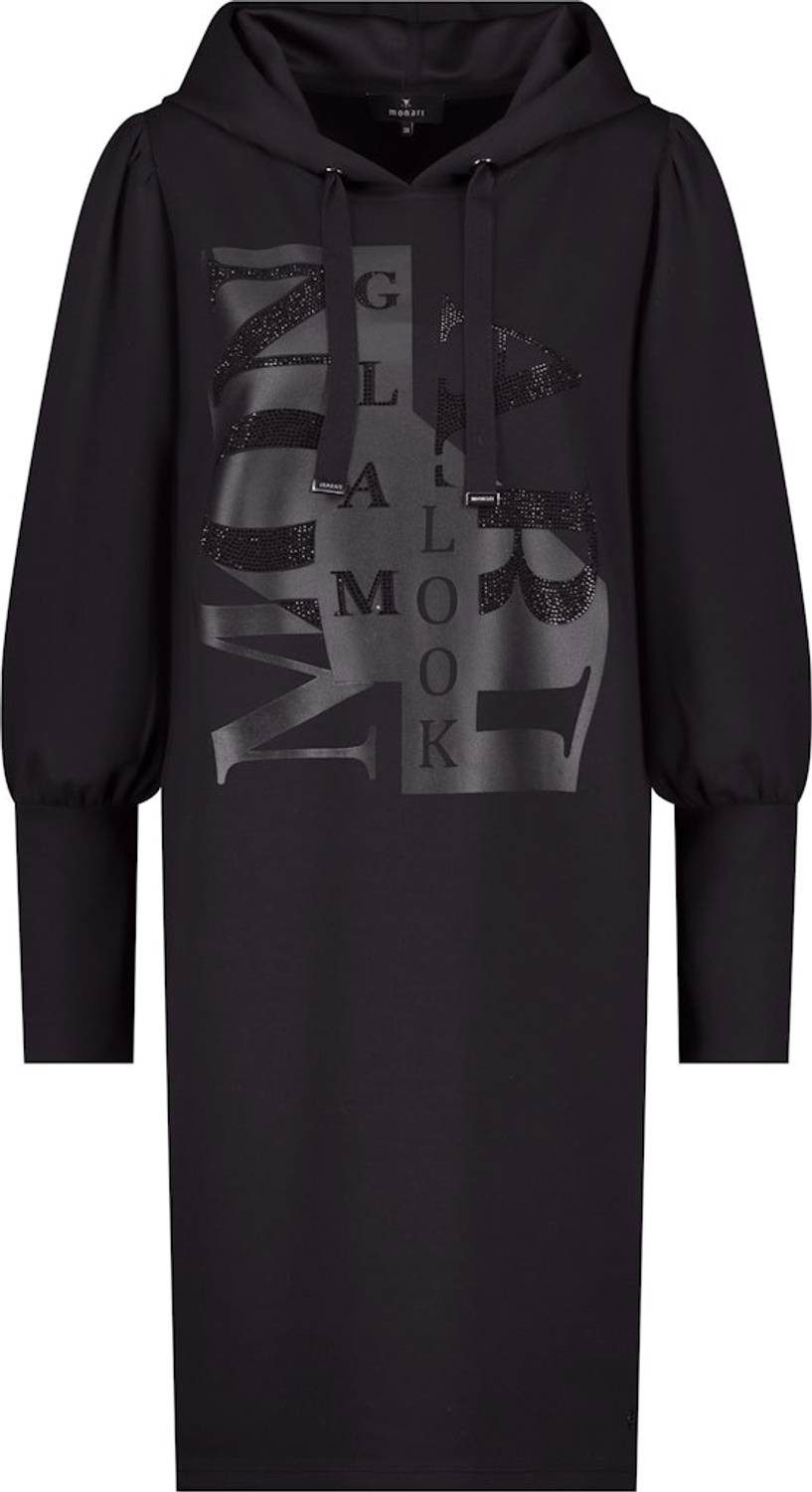 Monari Strandkleid 809420 Weiches Strickmuster mit dezentem Wintermotiv