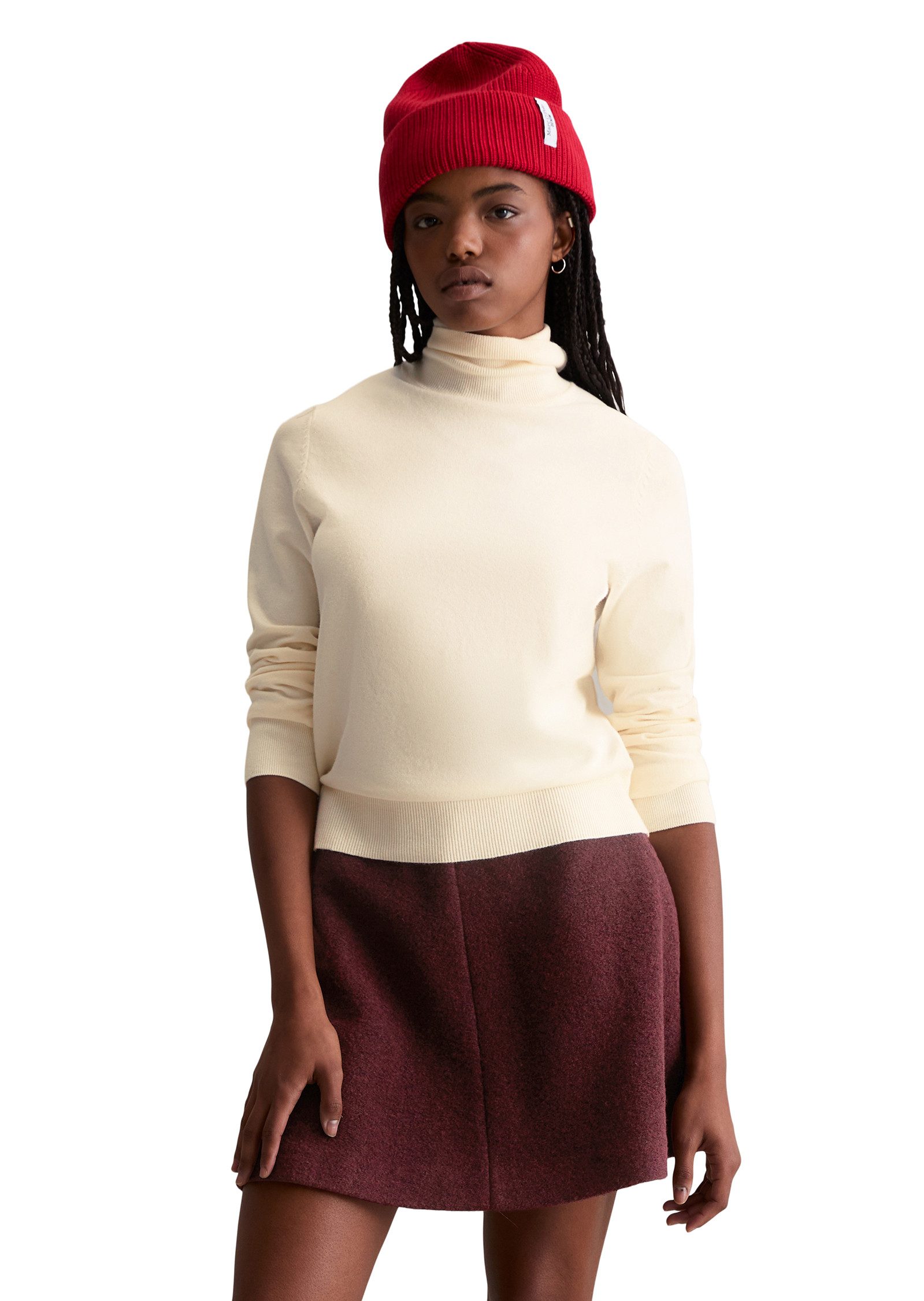 Marc O'Polo DENIM Rollkragenpullover Feinstrick, Basic, normale Passform günstig online kaufen