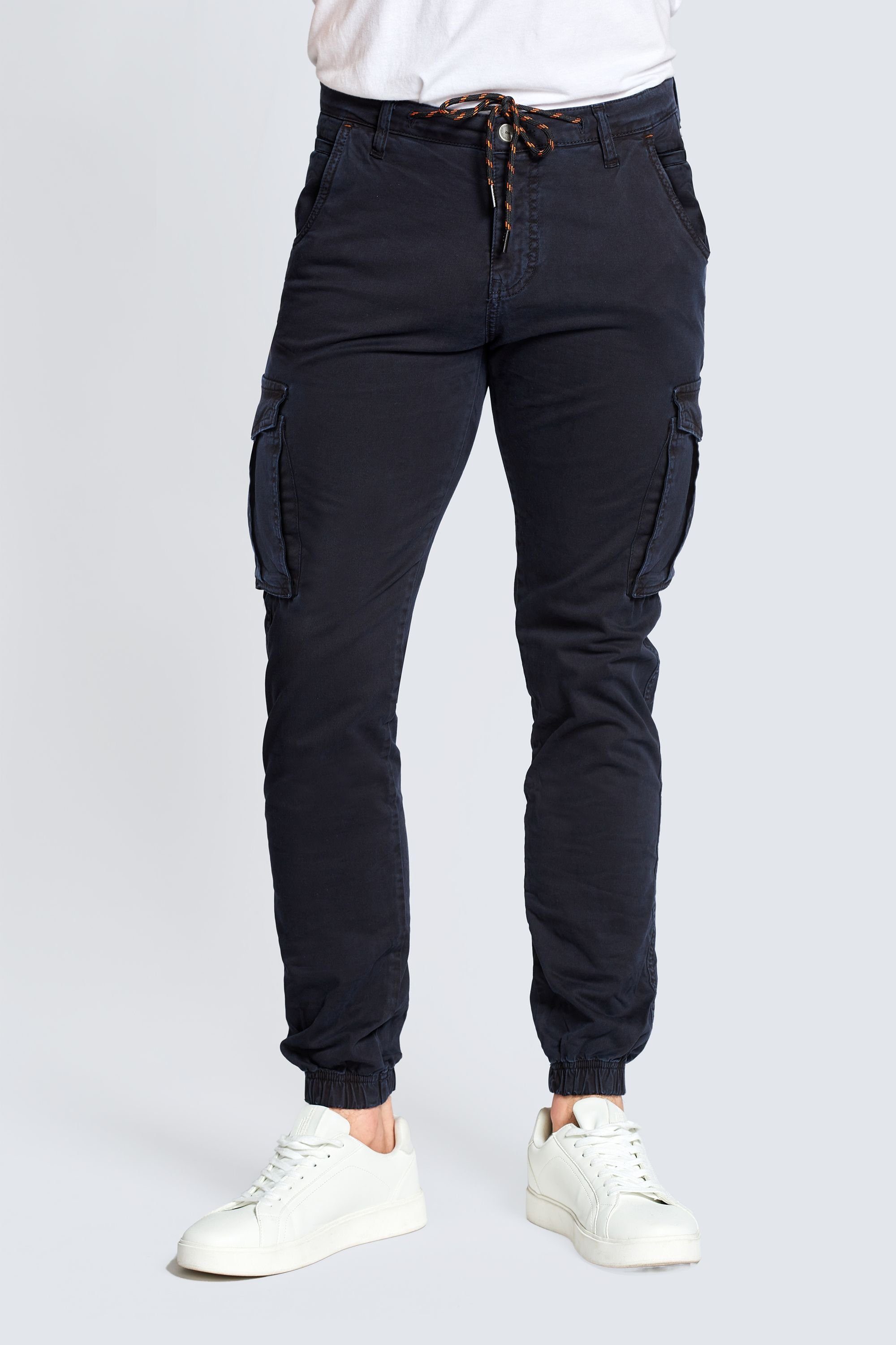 angenehmer Black Hose Tragekomfort 5-Pocket-Jeans MICHA Cargo Zhrill