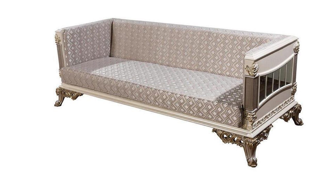 Klassische 3+3+1+1 Sofas Sofa JVmoebel Europe Sessel, Sofagarnitur Made Luxus Chesterfield Sitzer In