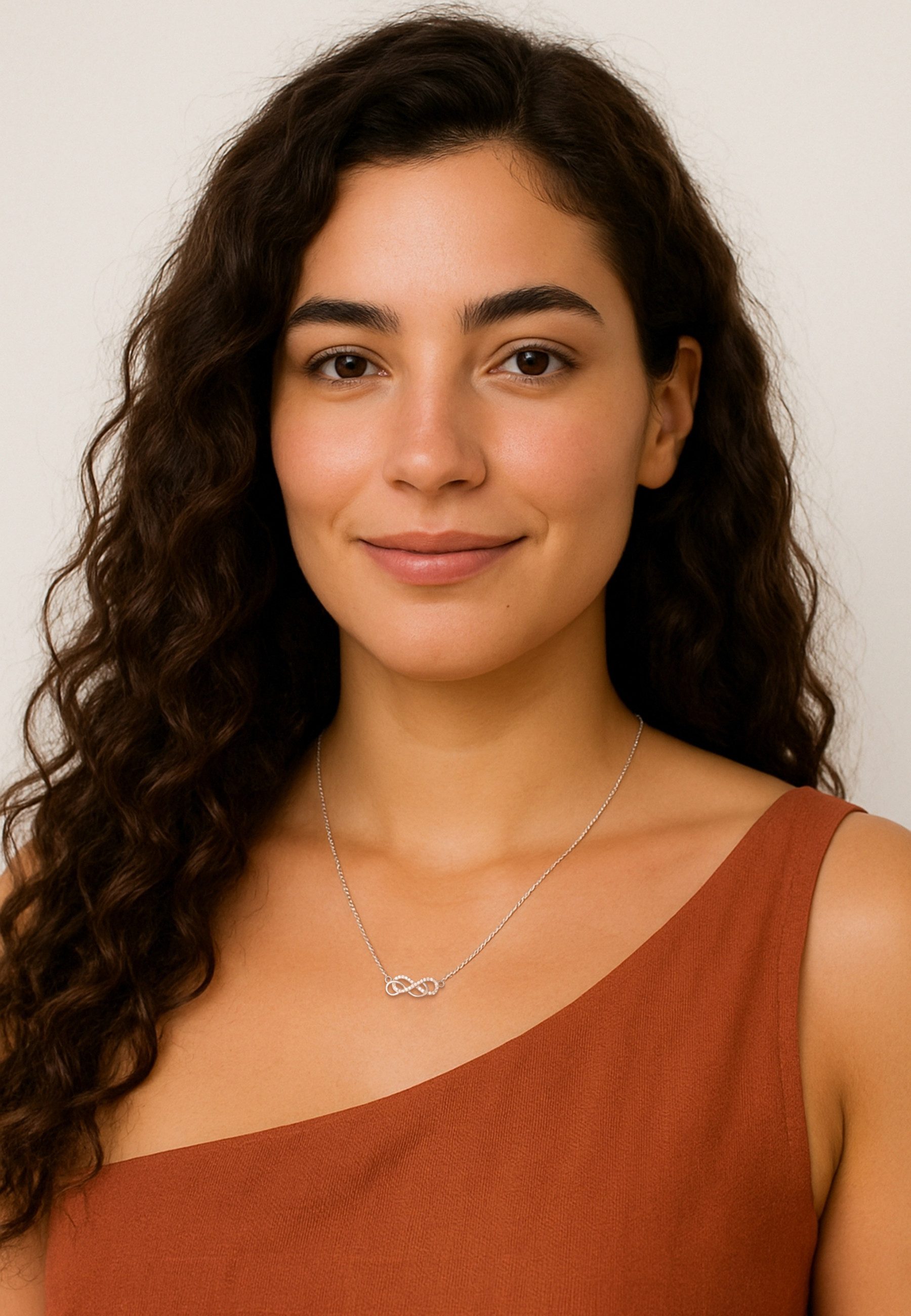 Sofia Milani Kette mit Anhänger Unendlich, 925 Silber Damen Schmuck - N0137 günstig online kaufen