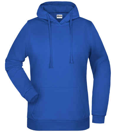 James & Nicholson Kapuzensweatshirt Klassisches Damen Kapuzensweat JN795