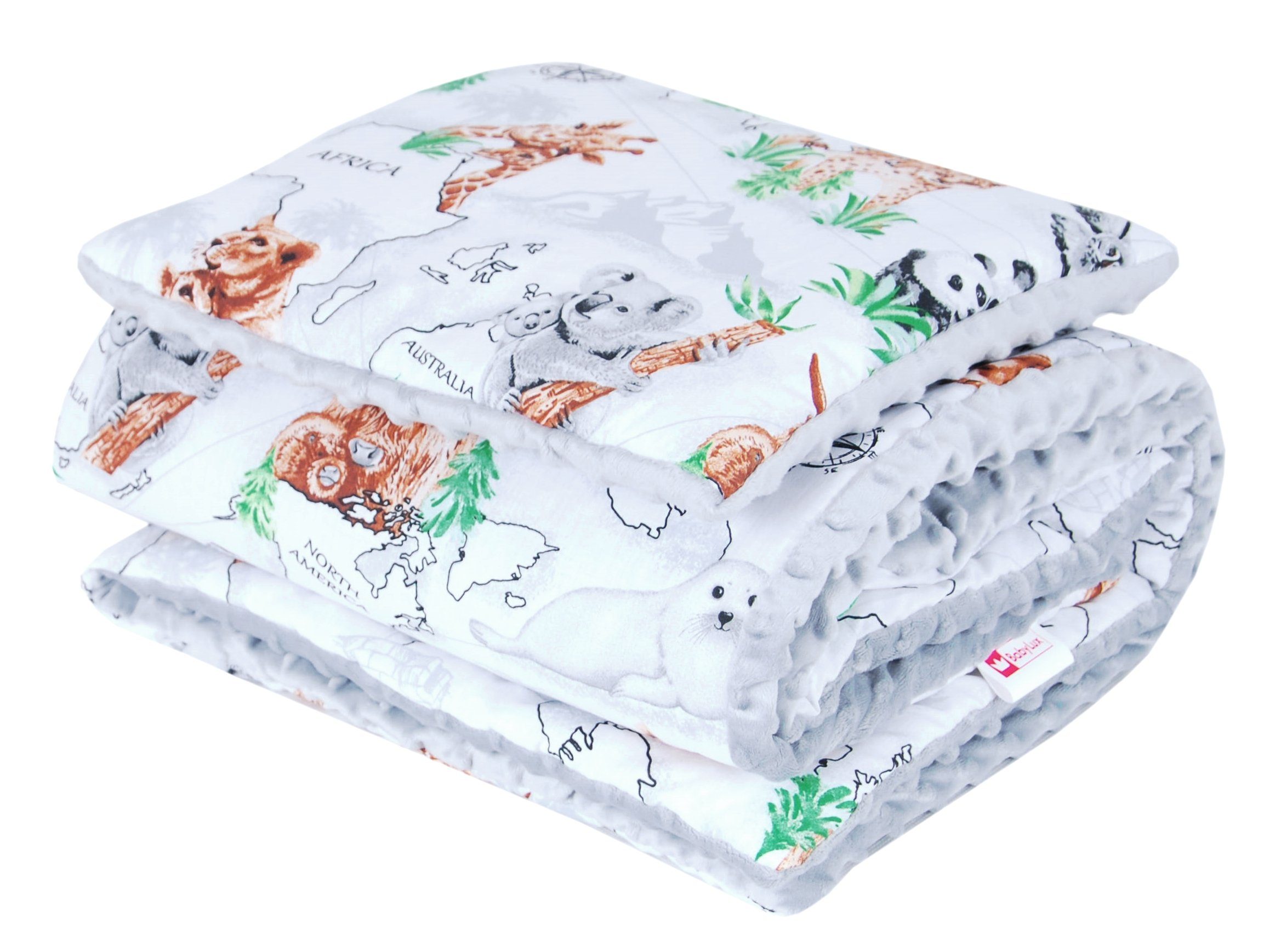 Babydecke BABYLUX Babydecke Krabbeldecke MINKY Kuscheldecke günstig online kaufen