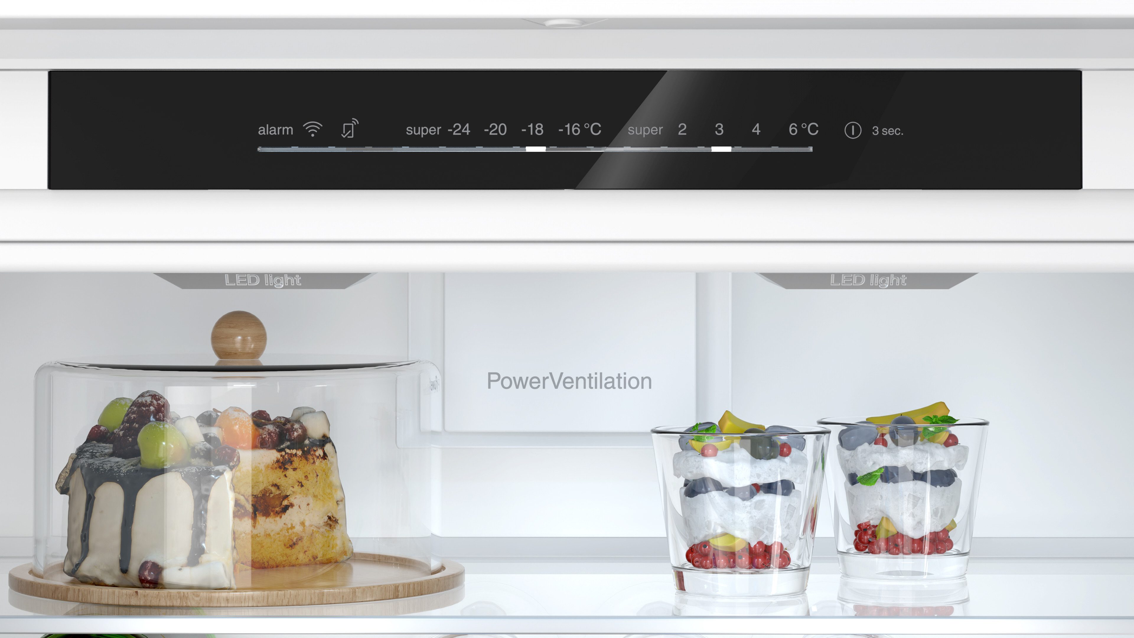 SIEMENS Einbaukühlgefrierkombination iQ500 KB96NADD1, 193,5 cm hoch, 70,8 cm breit