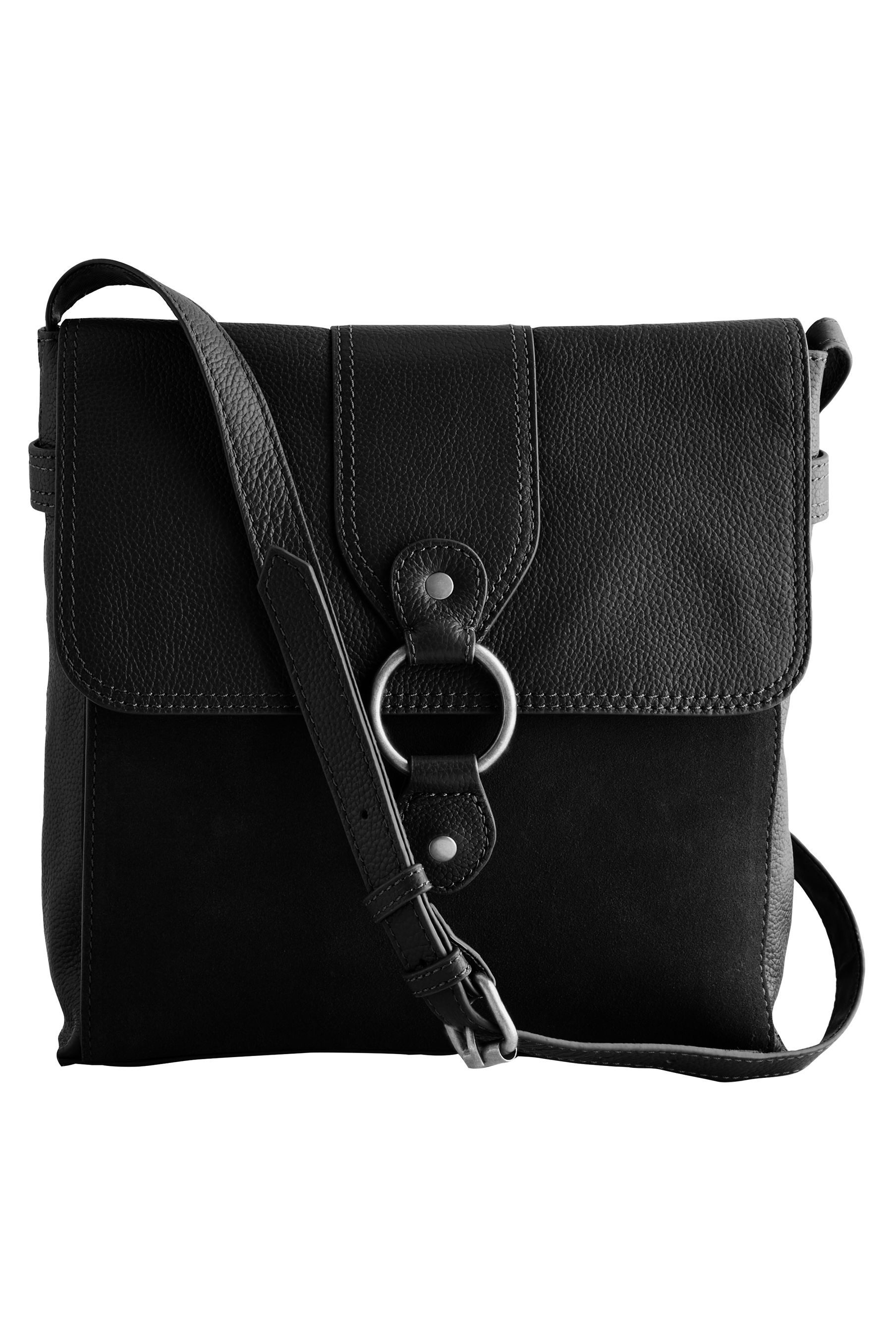 Next Messenger Bag Umhängetasche aus Leder günstig online kaufen