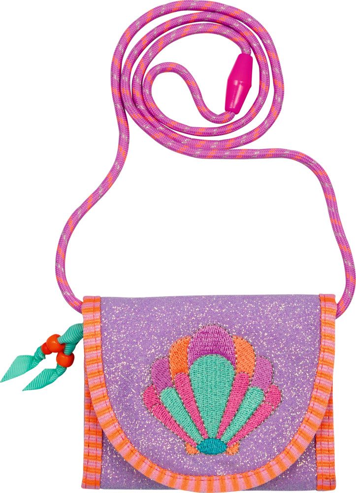 COPPENRATH DIE SPIEGELBURG Umhängetasche Brustbeutel Muschel - Nella Nixe Muschel (Set, 1-tlg., 1), mit 3 Innenfächern