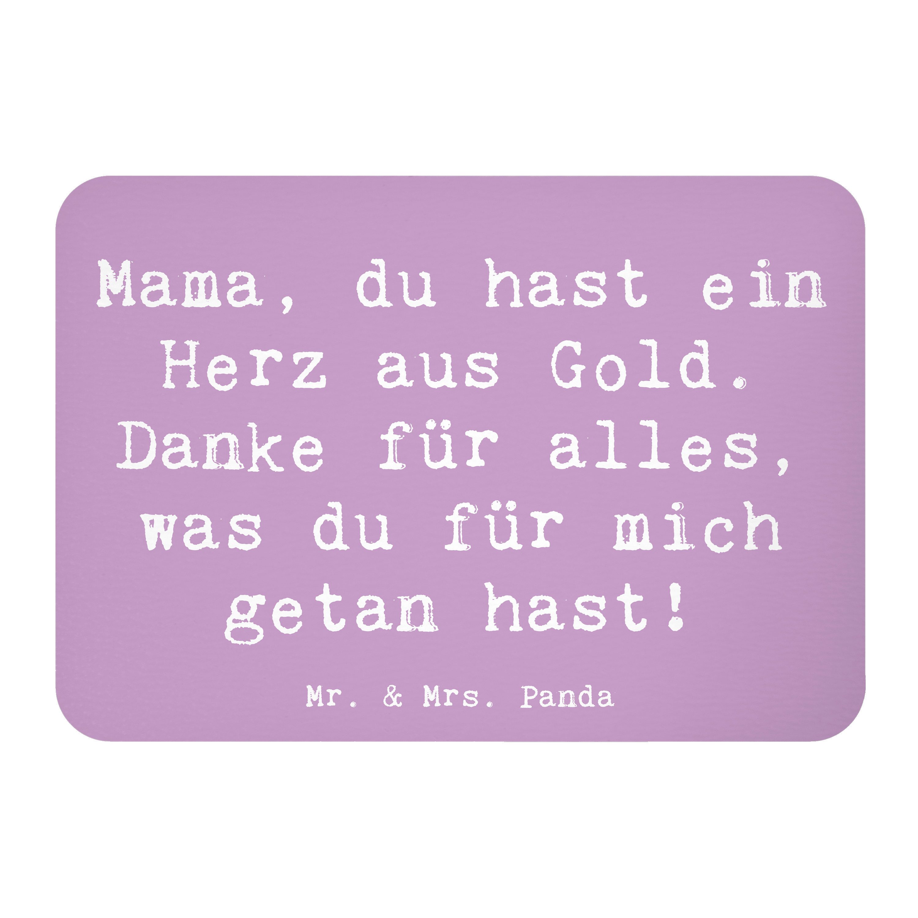 Magnet Spruch Mama Herz Gold - Lavendeltraum - Geschenk, Wertschätzung, was