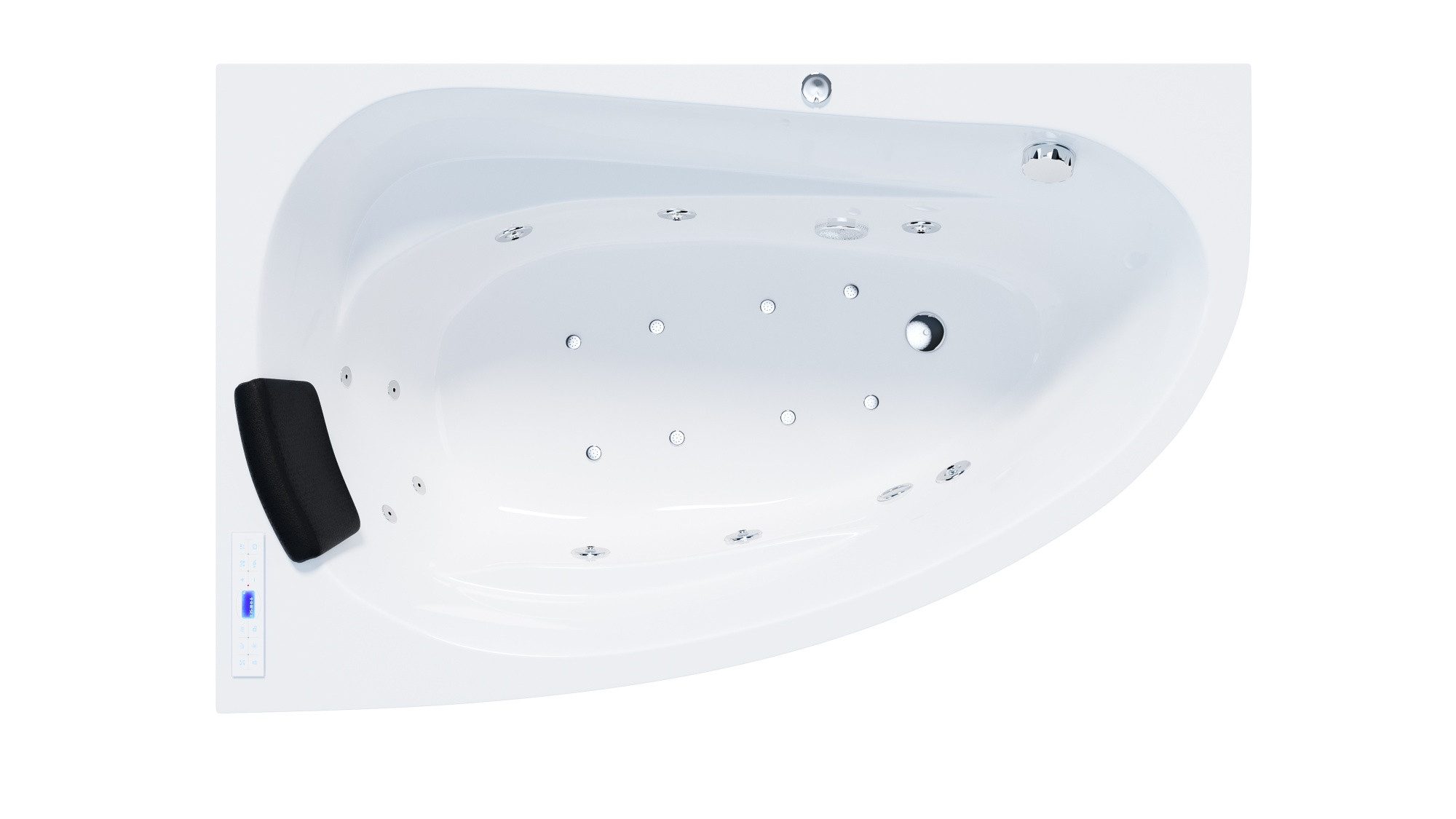 Magnolia Home Whirlpool Langeck Whirlpool Stardust 150x95 links Made in Germany 22 Düsen ohne