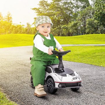 AIYAPLAY Elektro-Kinderauto Rutscher Lamborghini-lizenziert, Rutscherauto mit Soundeffekten, Belastbarkeit 25 kg, (1-tlg), 67L x 28B x 38H cm