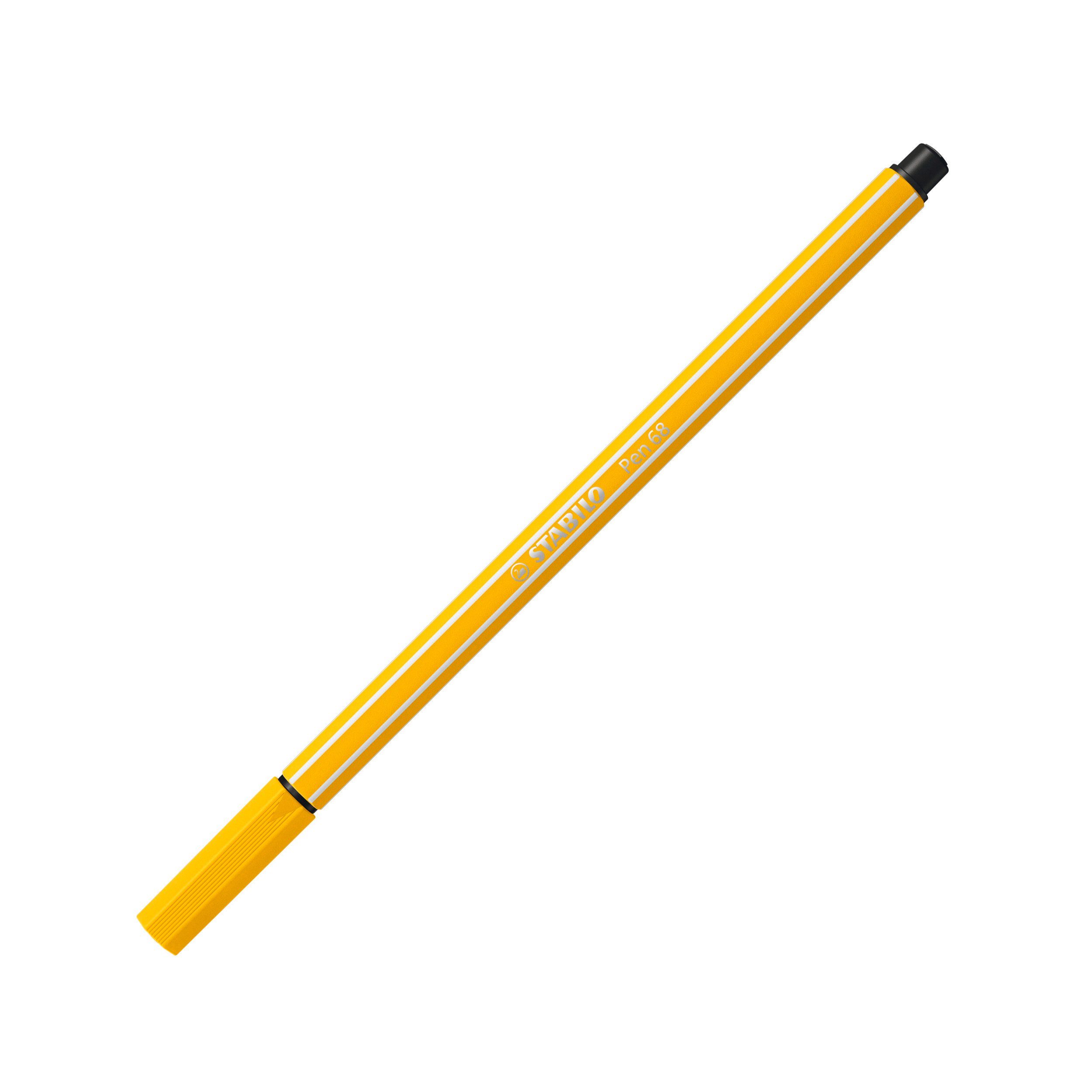 STABILO Faserstift STABILO Pen 68 Filzstift - 1 mm - 30er Metalletui