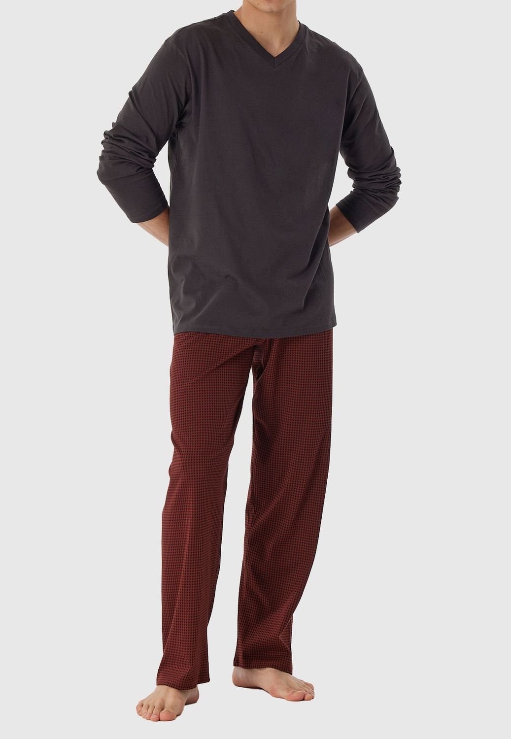 Schiesser Pyjama selected! premium inspiration (Set, günstig online kaufen