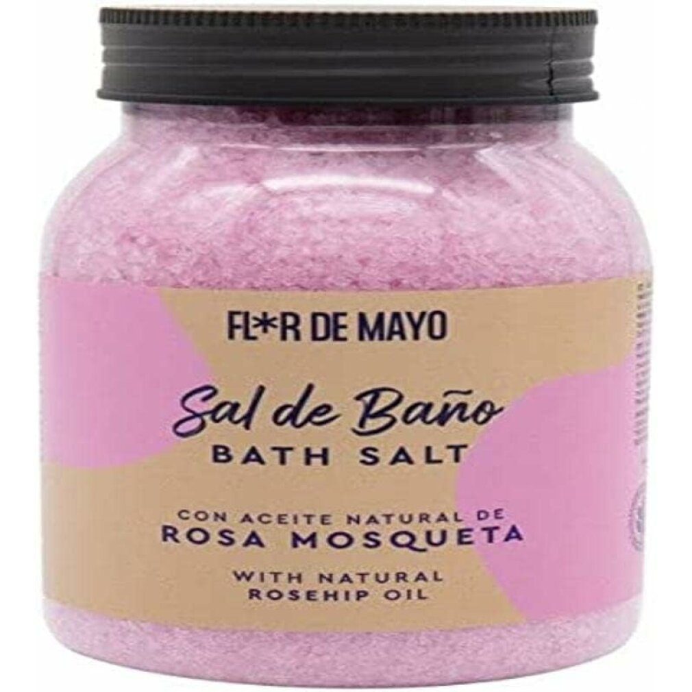 Flor De Mayo Badesalz Sal De Baño Rosa Mosqueta 650g