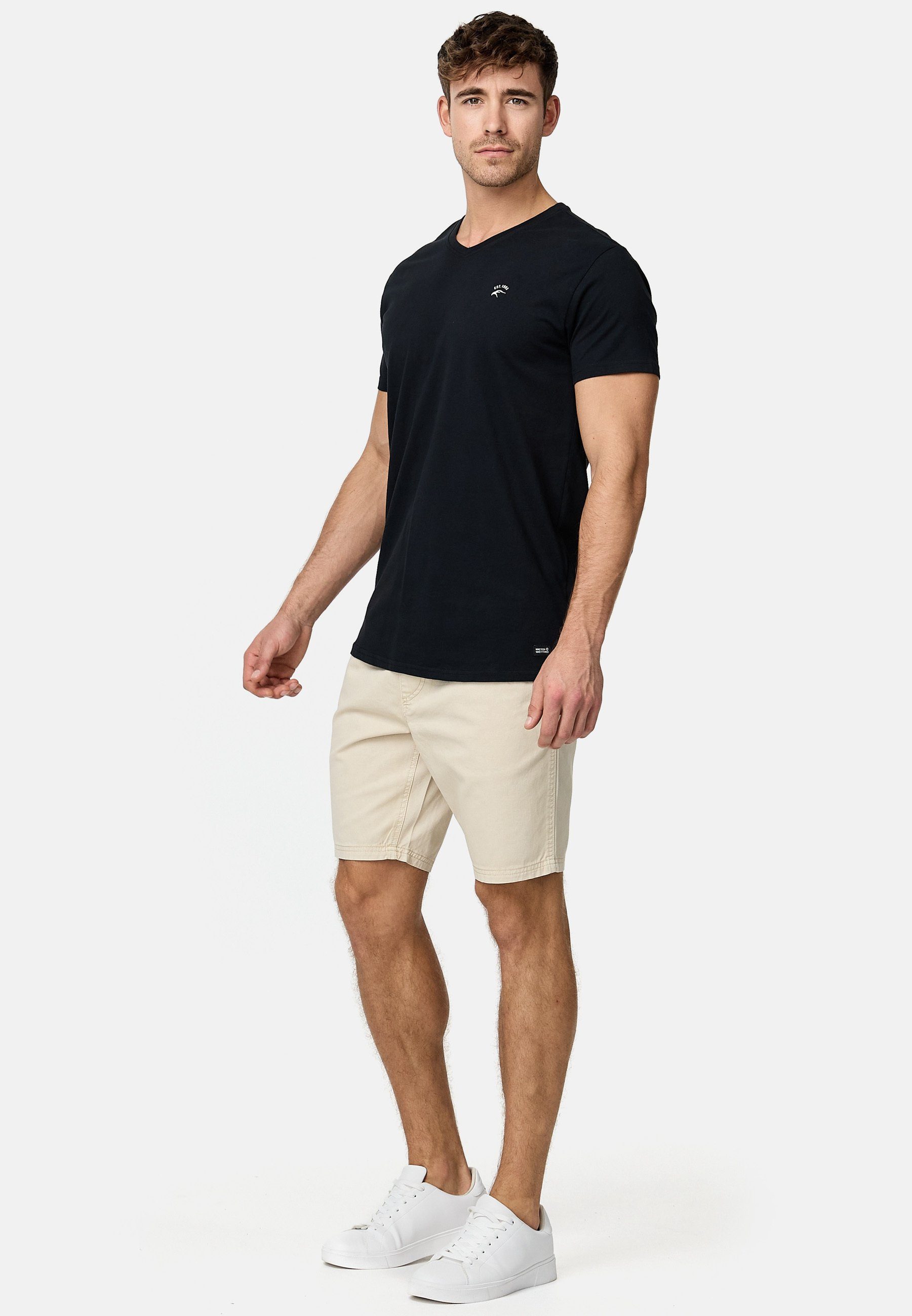 Indicode T-Shirt Herren INClever Shirt Tee Herrenshirt