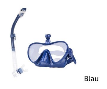 KIKAKO Taucherbrille Unisex-Erwachsene Schnorcheln Set mit Schnorchel und Taucherbrille