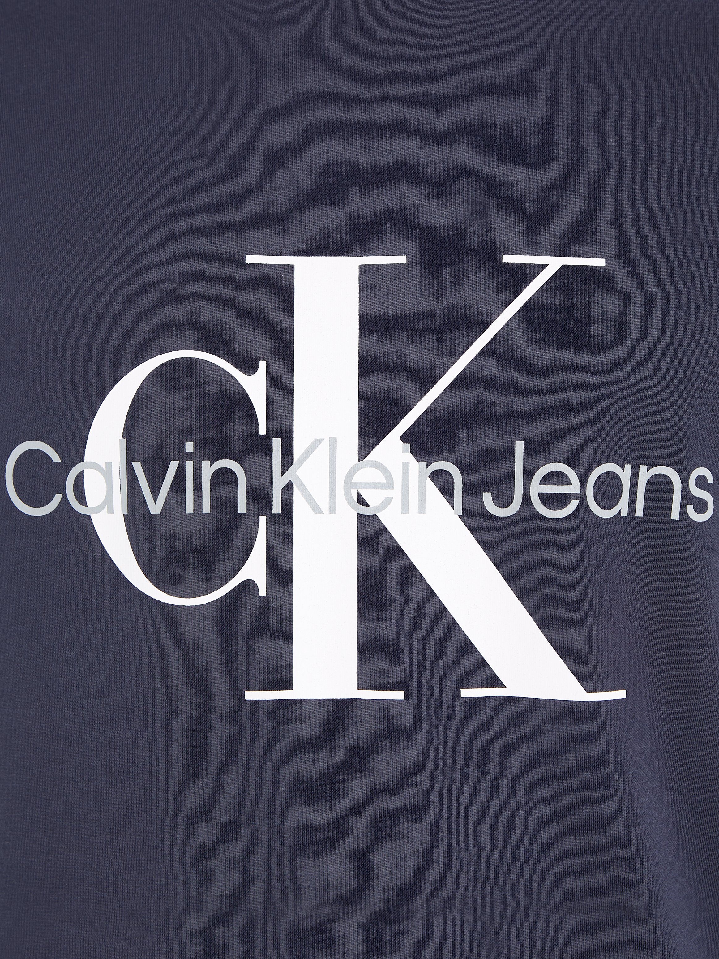 Sky Klein MONOGRAM Jeans T-Shirt SLIM Calvin TEE ICONIC Night