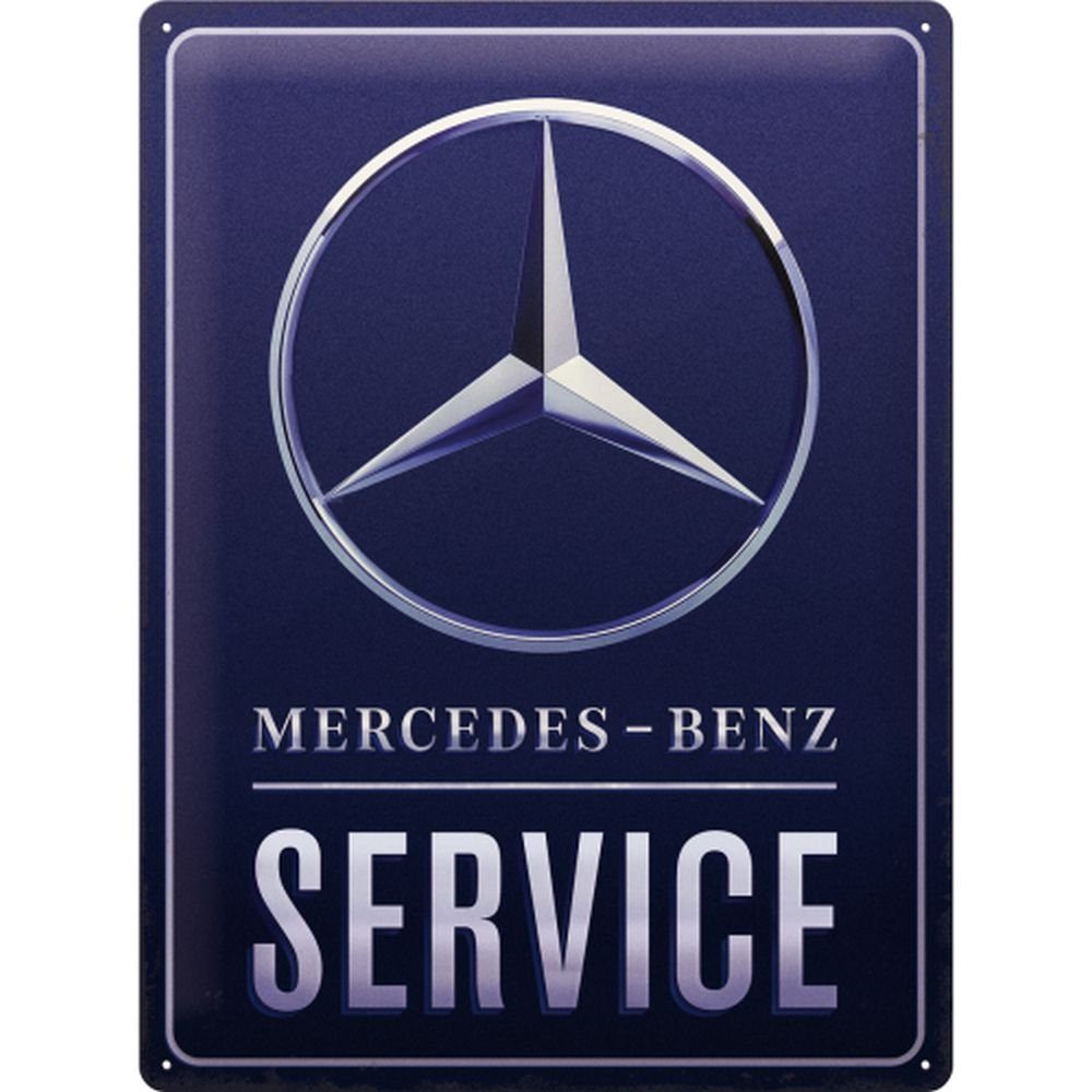 Nostalgic-Art Metallschild Blechschild 30 x 40 cm - Mercedes-Benz - Mercede günstig online kaufen