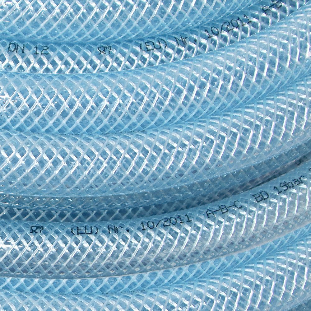 Rehau Spiralschlauch Industrieschlauch 50 m DN 12 Lebensmittelkonform & TÜV geprüft