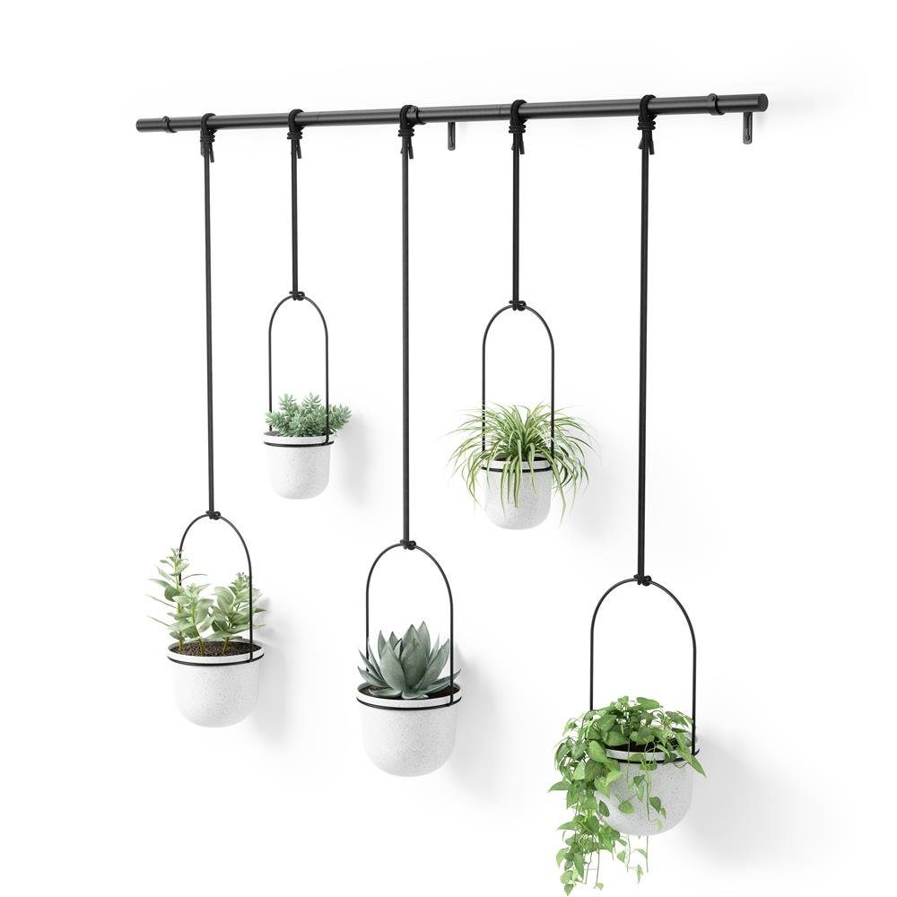 Umbra Blumentopf Triflora 5 Hängeblumentopf Weiß günstig online kaufen