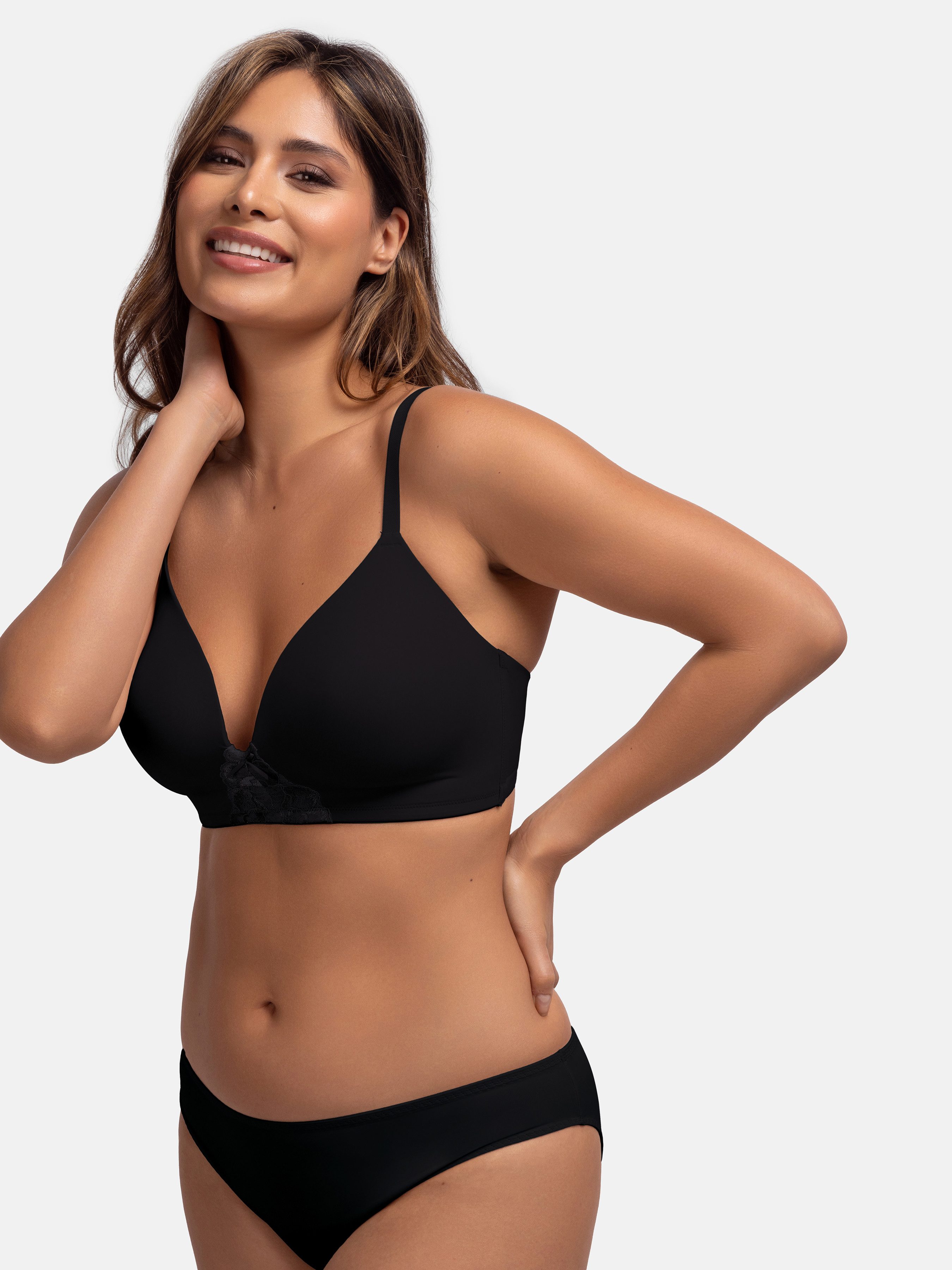 Dorina Push-up-BH MICHELLE weicher Stoff, modernes Design – Bild 5 von 5