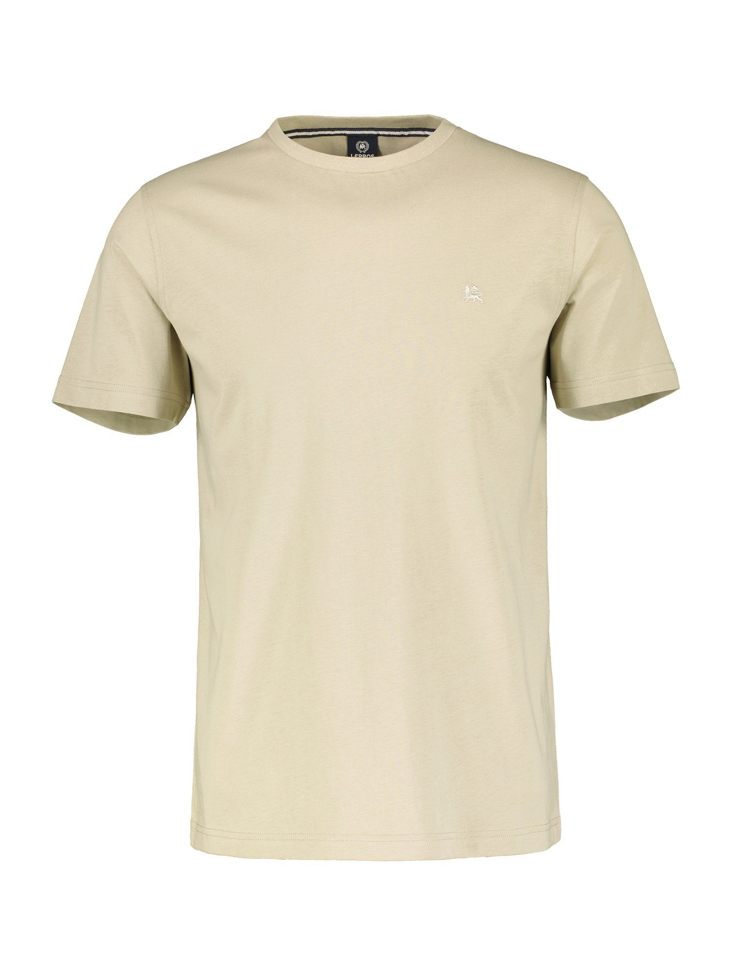 Farben T-Shirt Basic in SOFT STONE T-Shirt LERROS vielen LERROS