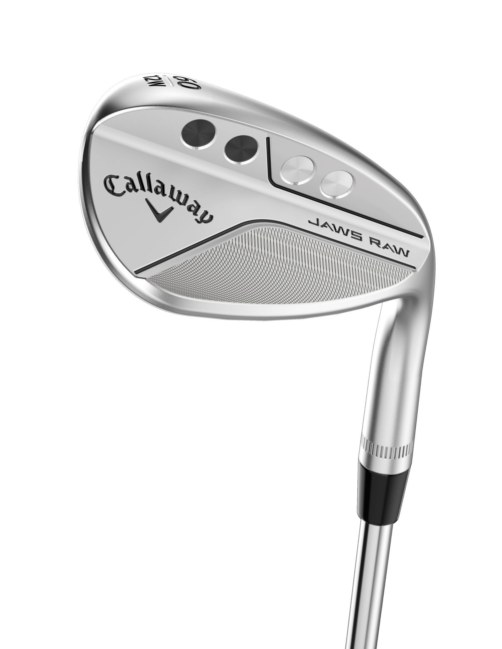 Callaway Wedge Callaway Golf JAWS Raw Wedges Damen/Herren I Total Spin Machine, 1 Stück, 1-tlg., Rechts - 58/12 X