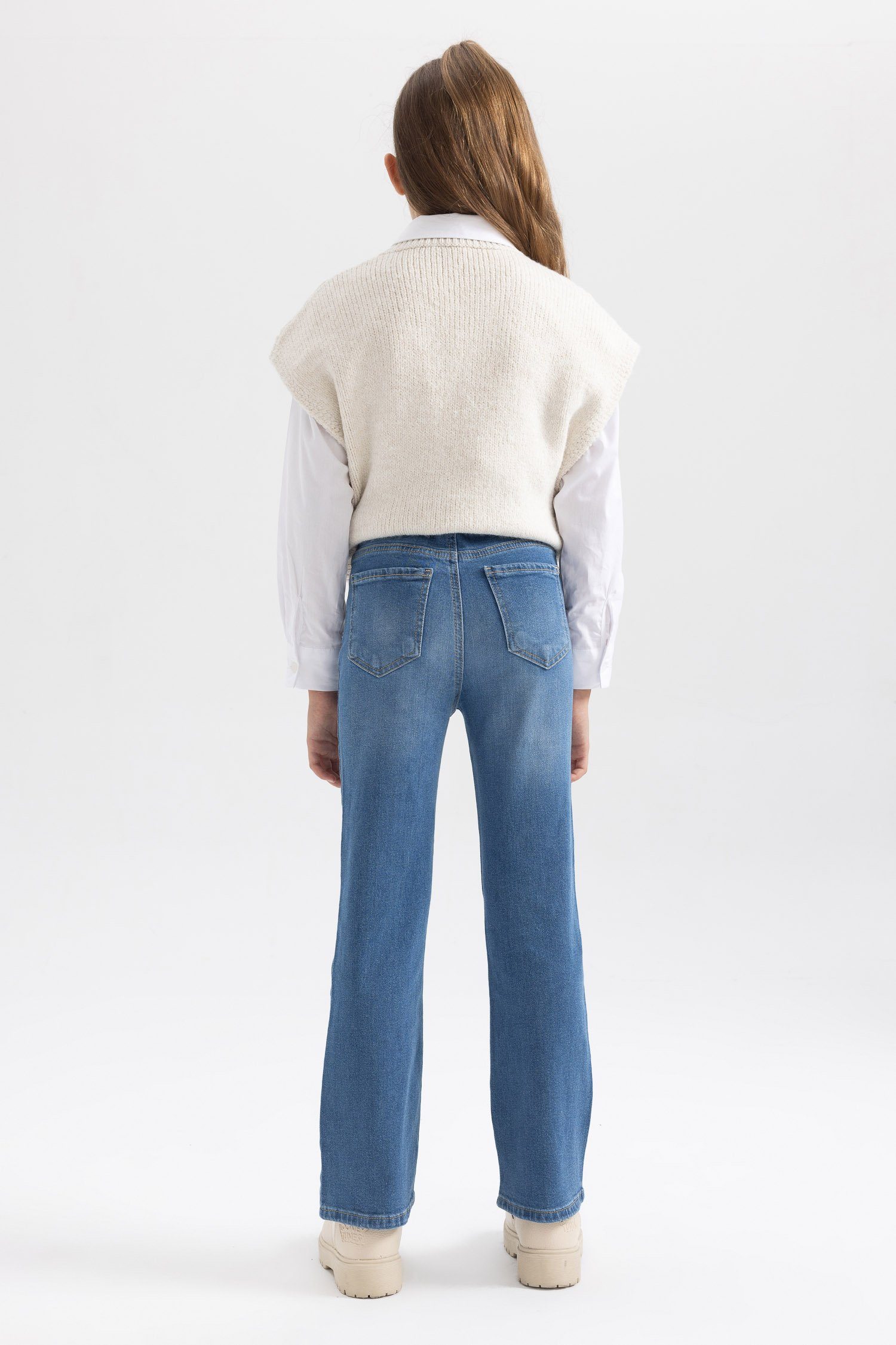 Jeans Jeans Mädchen Weite Weite DeFacto FIT FLARE