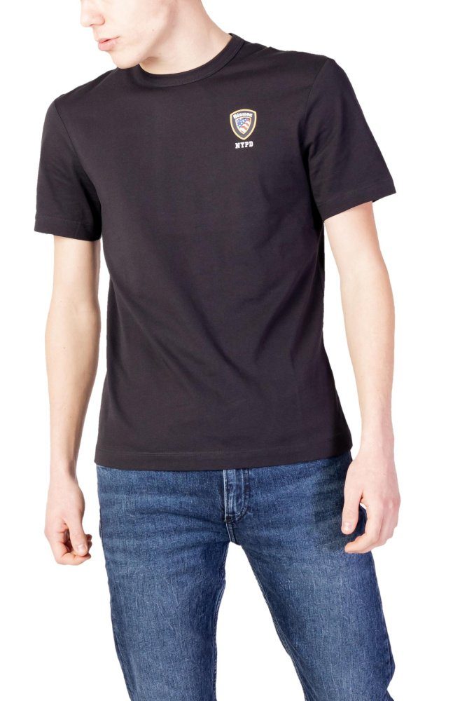 Blauer T-Shirt