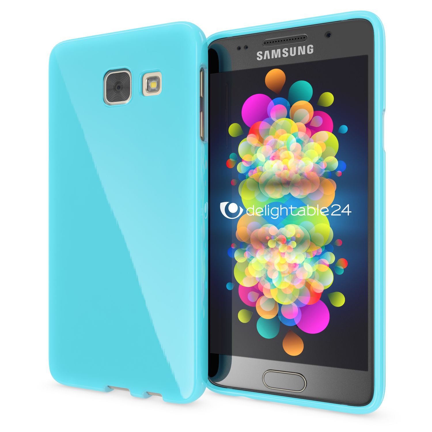 Nalia Smartphone-Hülle Samsung Galaxy A5 (2017) 13,2 cm (5,2 Zoll), Silikon Hülle / Dünne Schutzhülle / Soft Case / Slim Cover