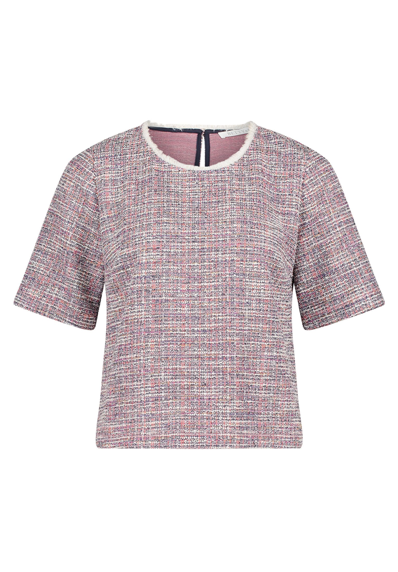 Betty&Co Kurzarmshirt Betty & Co Sweatshirt günstig online kaufen
