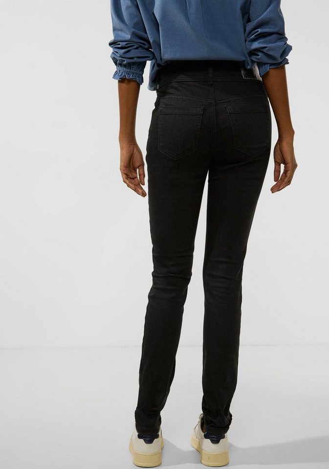 STREET ONE Slim-fit-Jeans im 5-Pocket-Stil, Perfekt kombinierbar mit jedem  Oberteil