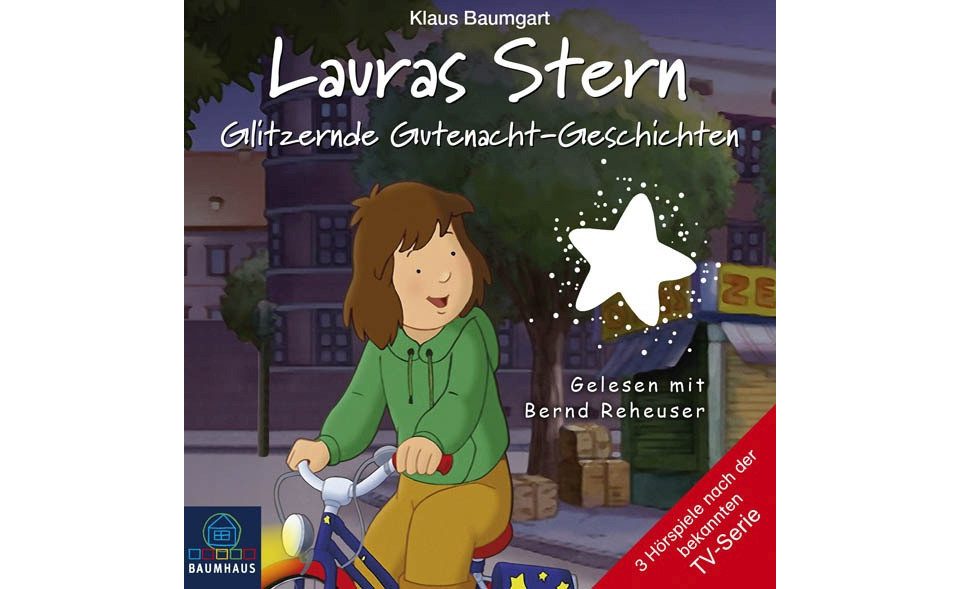 Hörspiel-CD Lauras Stern - Glitzernde Gutenacht-Geschichten