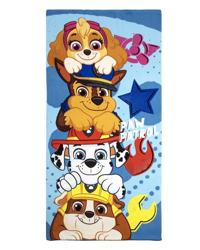 Badetuch Paw Patrol Superhelden Handtuch Sommer Duschtuch Strandtuch 70x140cm