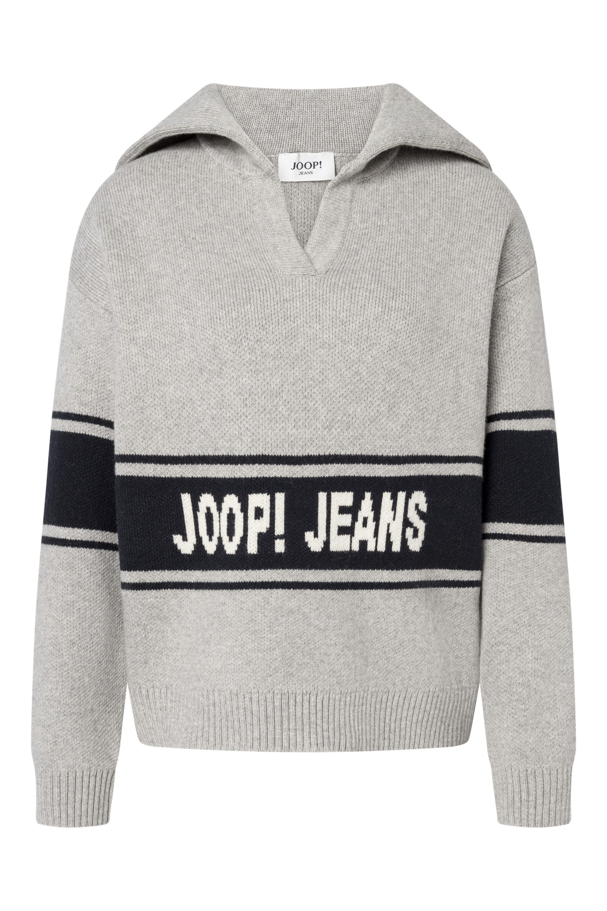 Joop Jeans Strickpullover Kilo mit Kragen günstig online kaufen