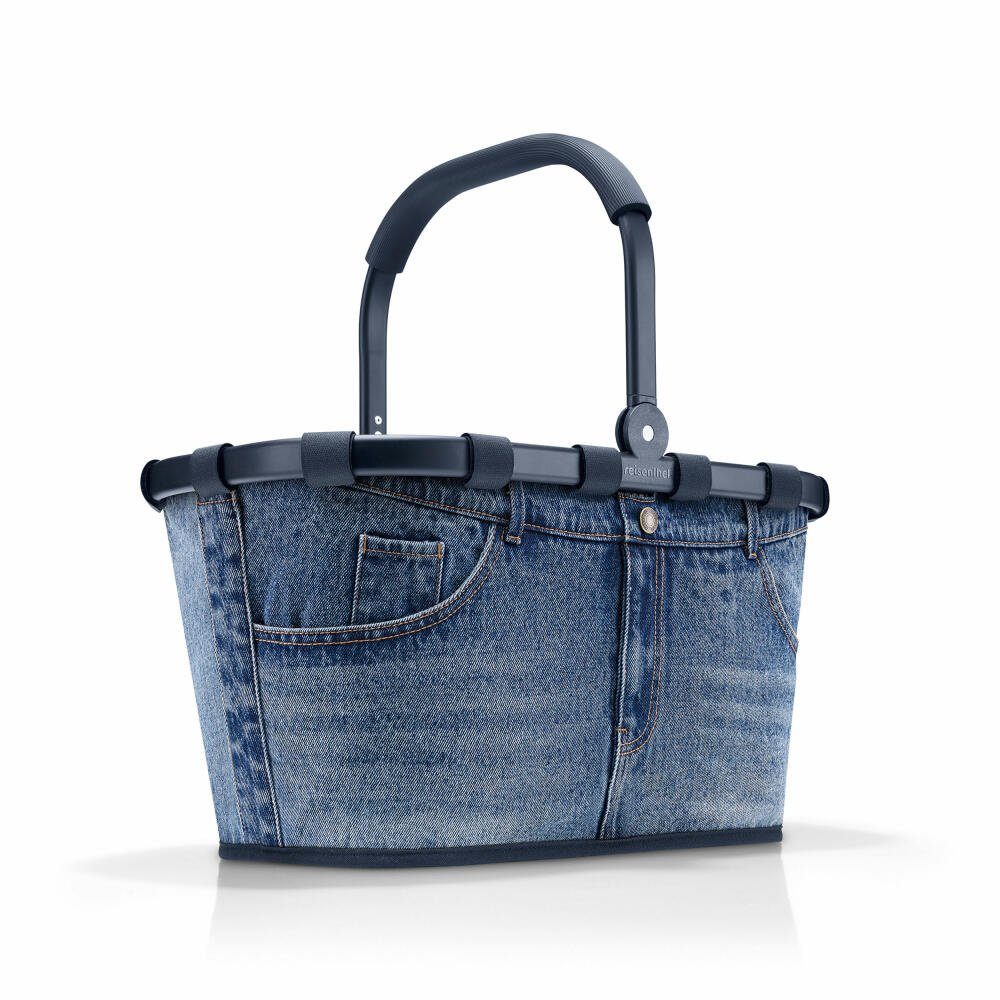 REISENTHEL® Einkaufskorb carrybag Frame Jeans Classic Blue 22 L